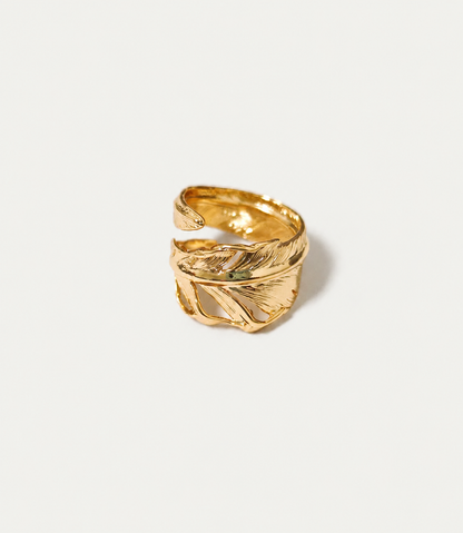 Whispering Leaf Ring