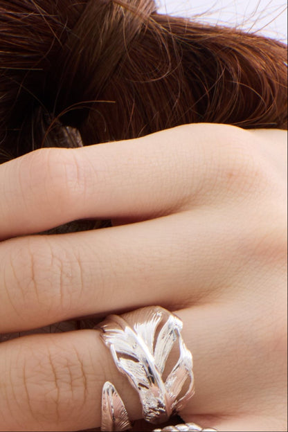 Whispering Leaf Ring